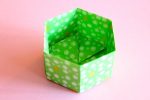 折り紙で六角形の箱の作り方 折り紙で六角形の箱の作り方